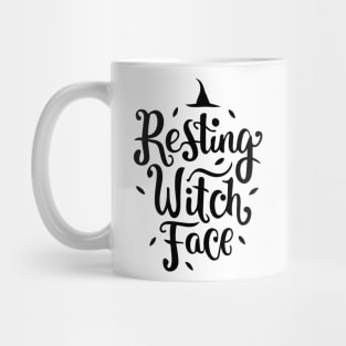 Resting Witch Face Mug